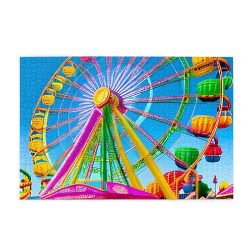 Corlorful Park Erwachsene Holzpuzzle 1000 Teile für das perfekte visuelle Fest! 1000 Teile Corlorful Park Erwachsene Holzpuzzle 1000 Teile für das perfekte visuelle Fest! 1000 Teile von DLXW