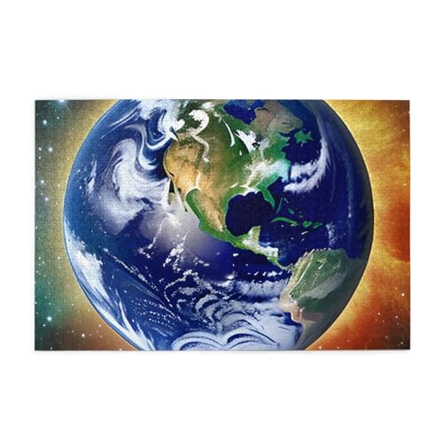 Cosmic Earth Erwachsenenpuzzle aus Holz, 1000 Teile für das perfekte visuelle Fest! 1000 Teile Cosmic Earth Erwachsenenpuzzle aus Holz, 1000 Teile für das perfekte visuelle Fest! 1000 Teile von DLXW