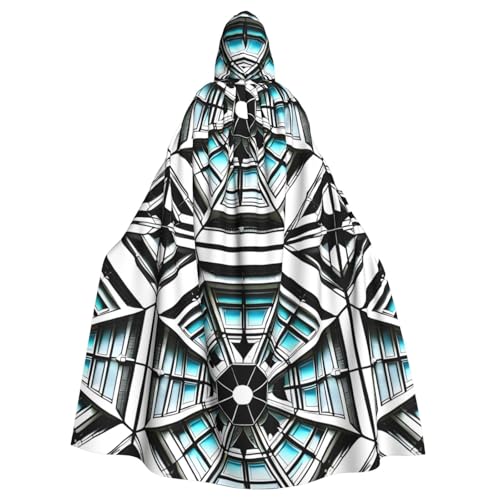 DLXW Herren Damen Umhang Halloween Kapuzenumhang Königin Robe Kostüm Renaissance Mittelalter Kostüm Achteckbau DLXW Herren Damen Umhang Halloween Kapuzenumhang Königin Robe Kostüm Renaissance Mittelalter Kostüm Achteckbau von DLXW