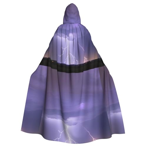 DLXW Herren Damen Umhang Halloween Kapuzenumhang Königin Robe Kostüm Renaissance Mittelalter Kostüm Blitzsturm DLXW Herren Damen Umhang Halloween Kapuzenumhang Königin Robe Kostüm Renaissance Mittelalter Kostüm Blitzsturm von DLXW