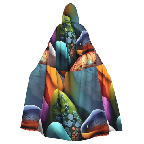 DLXW Herren Damen Umhang Halloween Kapuzenumhang Königin Robe Kostüm Renaissance Mittelalter Kostüm Farbsteine DLXW Herren Damen Umhang Halloween Kapuzenumhang Königin Robe Kostüm Renaissance Mittelalter Kostüm Farbsteine von DLXW