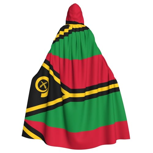 DLXW Herren Damen Umhang Halloween Kapuzenumhang Königin Robe Kostüm Renaissance Mittelalter Kostüm Flagge von Vanuatu DLXW Herren Damen Umhang Halloween Kapuzenumhang Königin Robe Kostüm Renaissance Mittelalter Kostüm Flagge von Vanuatu von DLXW