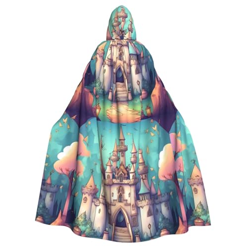 DLXW Herren Damen Umhang Halloween Kapuzenumhang Königin Robe Kostüm Renaissance Mittelalter Kostüm Klassisches Schloss DLXW Herren Damen Umhang Halloween Kapuzenumhang Königin Robe Kostüm Renaissance Mittelalter Kostüm Klassisches Schloss von DLXW