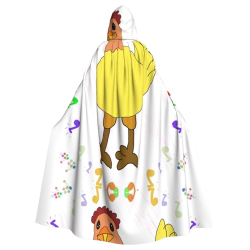 DLXW Herren Damen Umhang Halloween Kapuzenumhang Königin Robe Kostüm Renaissance Mittelalter Kostüm singende Henne DLXW Herren Damen Umhang Halloween Kapuzenumhang Königin Robe Kostüm Renaissance Mittelalter Kostüm singende Henne von DLXW