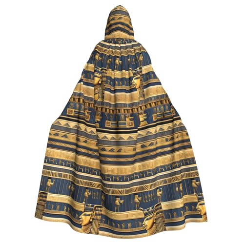 DLXW Renaissance Erwachsenen-Kapuzenumhang Polyester Umhang viktorianische Capelle Mittelalter Hobbit Halloween Kostüm Ägyptische Pharaonische Fresken DLXW Renaissance Erwachsenen-Kapuzenumhang Polyester Umhang viktorianische Capelle Mittelalter Hobbit Halloween Kostüm Ägyptische Pharaonische Fresken von DLXW