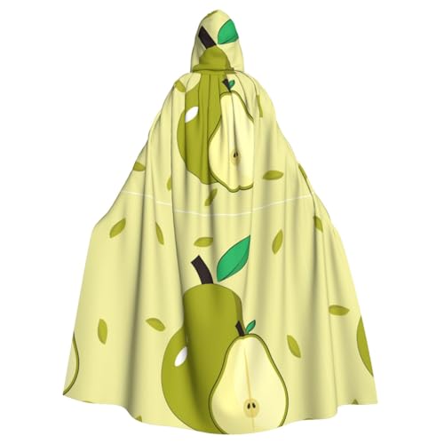 DLXW Renaissance Erwachsenen-Kapuzenumhang Polyester Umhang viktorianische Capelle Mittelalter Hobbit Halloween Kostüm Cartoon Birne DLXW Renaissance Erwachsenen-Kapuzenumhang Polyester Umhang viktorianische Capelle Mittelalter Hobbit Halloween Kostüm Cartoon Birne von DLXW