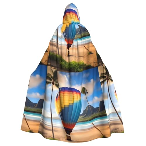 DLXW Renaissance Erwachsenen-Kapuzenumhang Polyester Umhang viktorianische Capelle Mittelalter Hobbit Halloween Kostüm Hawaii Heißluftballon DLXW Renaissance Erwachsenen-Kapuzenumhang Polyester Umhang viktorianische Capelle Mittelalter Hobbit Halloween Kostüm Hawaii Heißluftballon von DLXW