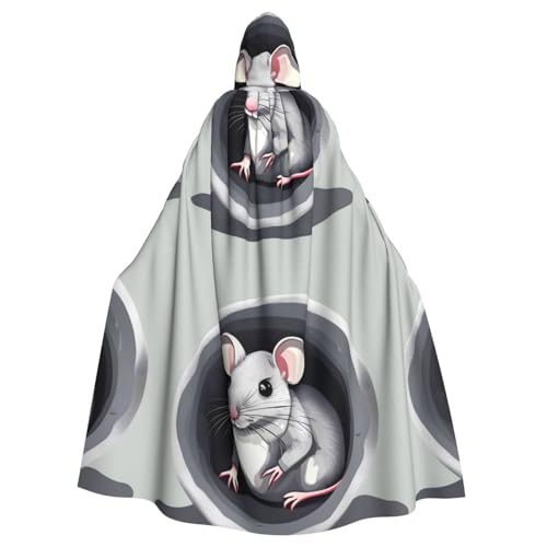 DLXW Renaissance Erwachsenen-Kapuzenumhang Polyester Umhang viktorianische Capelle Mittelalter Hobbit Halloween Kostüm Maus im Loch DLXW Renaissance Erwachsenen-Kapuzenumhang Polyester Umhang viktorianische Capelle Mittelalter Hobbit Halloween Kostüm Maus im Loch von DLXW