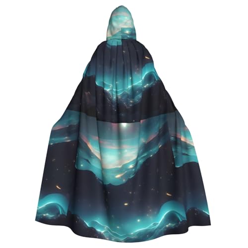 DLXW Renaissance Erwachsenen-Kapuzenumhang Polyester Umhang viktorianische Capelle Mittelalter Hobbit Halloween Kostüm Science Fiction Sterne DLXW Renaissance Erwachsenen-Kapuzenumhang Polyester Umhang viktorianische Capelle Mittelalter Hobbit Halloween Kostüm Science Fiction Sterne von DLXW