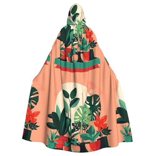 DLXW Renaissance Kapuzenumhang für Erwachsene, Polyester, viktorianische Capelle, mittelalterliches Hobbit, Halloween-Kostüm, Indoor-Topfpflanzen DLXW Renaissance Kapuzenumhang für Erwachsene, Polyester, viktorianische Capelle, mittelalterliches Hobbit, Halloween-Kostüm, Indoor-Topfpflanzen von DLXW