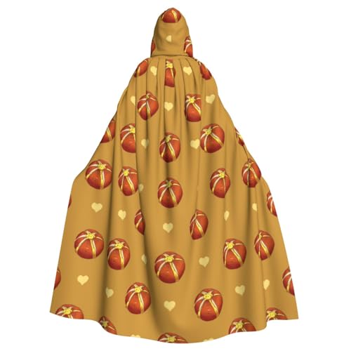 DLXW Renaissance-Umhang mit Kapuze für Erwachsene, Polyester, viktorianische Capelle, mittelalterliches Hobbit, Halloween-Kostüm, Butterbrot DLXW Renaissance-Umhang mit Kapuze für Erwachsene, Polyester, viktorianische Capelle, mittelalterliches Hobbit, Halloween-Kostüm, Butterbrot von DLXW