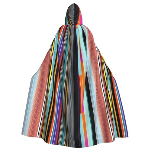 DLXW Renaissance-Umhang mit Kapuze für Erwachsene, Polyester, viktorianische Capelle, mittelalterliches Hobbit, Halloween-Kostüm, unregelmäßige vertikale Linien DLXW Renaissance-Umhang mit Kapuze für Erwachsene, Polyester, viktorianische Capelle, mittelalterliches Hobbit, Halloween-Kostüm, unregelmäßige vertikale Linien von DLXW