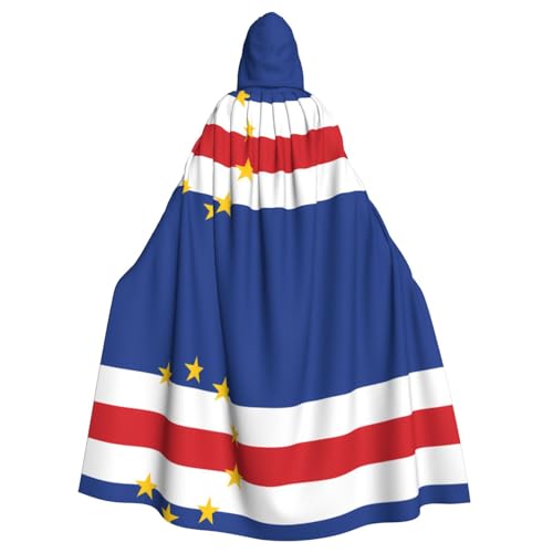 DLXW Umhang mit Kapuze für Erwachsene, 100 % Polyester, bequem und langlebig, perfekt für Halloween, Cosplay, Kostümpartys, Bühnenauftritte von DLXW