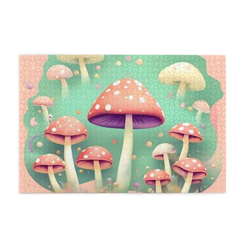 Dream Mushroom Erwachsene Holzpuzzle 1000 Teile für das perfekte visuelle Fest! 1000 Teile Dream Mushroom Erwachsene Holzpuzzle 1000 Teile für das perfekte visuelle Fest! 1000 Teile von DLXW