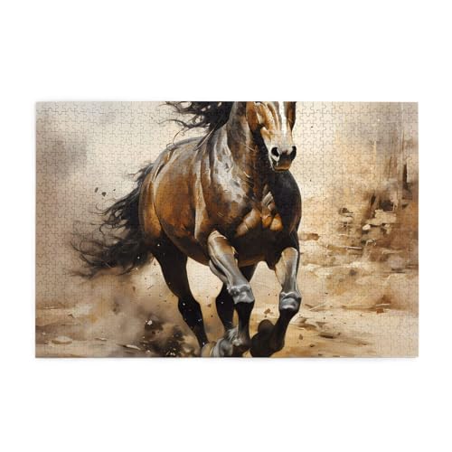 Western Horse Erwachsene Holzpuzzle 1000 Teile für das perfekte visuelle Fest! 1000 Teile Western Horse Erwachsene Holzpuzzle 1000 Teile für das perfekte visuelle Fest! 1000 Teile von DLXW
