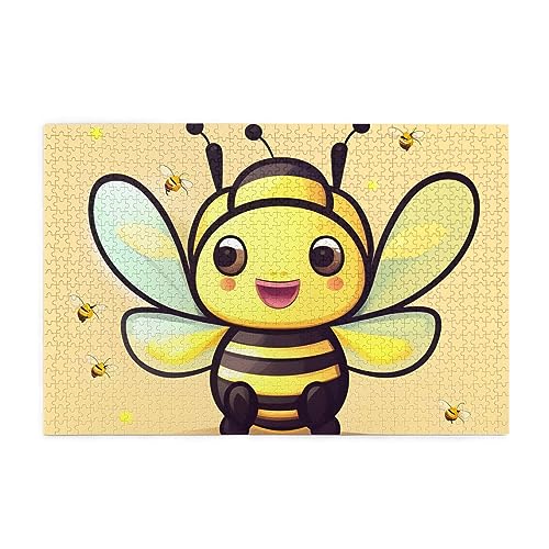 Yellow Bee Erwachsenenpuzzle aus Holz, 1000 Teile für das perfekte visuelle Fest! 1000 Teile Yellow Bee Erwachsenenpuzzle aus Holz, 1000 Teile für das perfekte visuelle Fest! 1000 Teile von DLXW