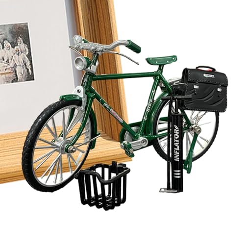 Fahrrad-Ornament, Schreibtisch-Dekor, Fahrradmodell, realistisches Design, Miniatur-Fahrrad, realistische Bewegungs-Tisch-Fahrrad-Ornamente, dekorative Wand-Kunst-Zyklus-Sammlerstücke für Tisch- von DMAIS