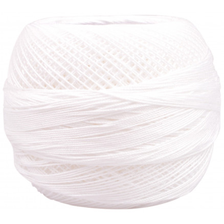 DMC Cordonnet Spécial Nr. 40 Häkelgarn Unicolor 0100 Weiß DMC Cordonnet Spécial Nr. 40 Häkelgarn Unicolor 0100 Weiß von DMC