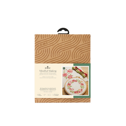 DMC Mindful Making Stick-Set Kreuzstich Rose von DMC