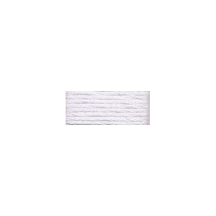 DMC Mouliné Light Effects Stickgarn E5200 White von DMC