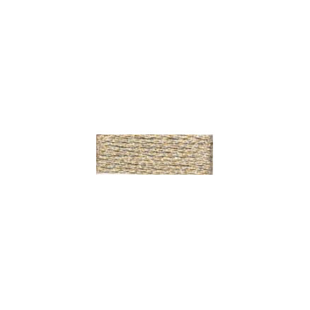 DMC Mouliné Light Effects Stickgarn E677 White Gold von DMC