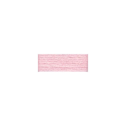 DMC Mouliné Light Effects Stickgarn E818 Soft Pink von DMC
