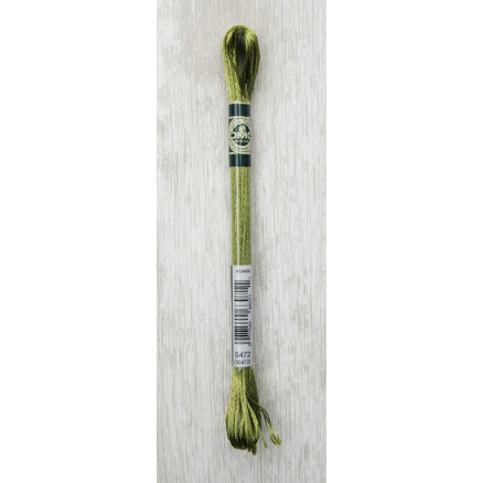 DMC Mouliné Satin Floss Stickgarn 472 Khaki von DMC