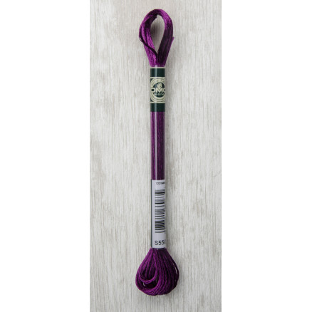 DMC Mouliné Satin Floss Stickgarn 550 Heide von DMC