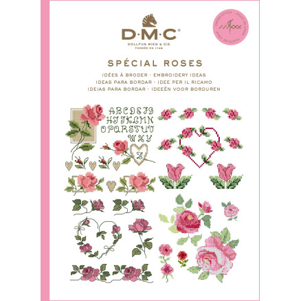 DMC Musterkollektion, Stickerei-Ideen - Rosen von DMC
