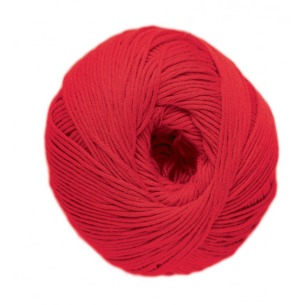 DMC Natura Just Cotton Garn Unicolor 23 Rot von DMC