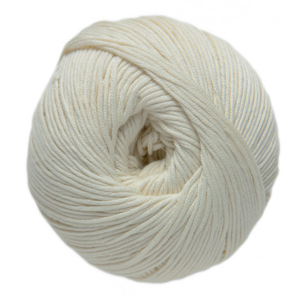 DMC Natura Just Cotton Garn Unicolor 35 Rohweiß von DMC