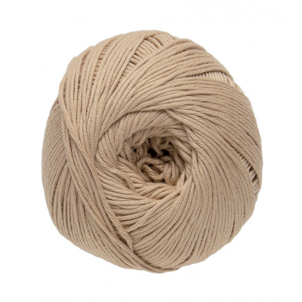 DMC Natura Just Cotton Garn Unicolor 37 Hellbraun von DMC
