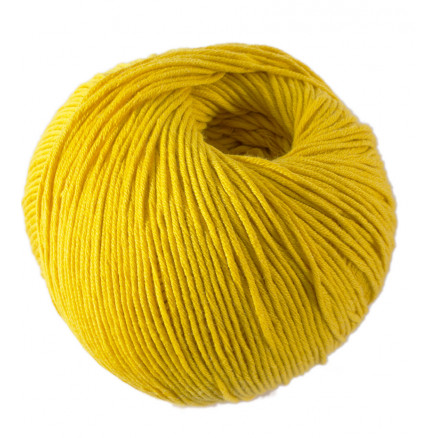 DMC Natura Just Cotton Garn Unicolor 85 Sonnengelb von DMC