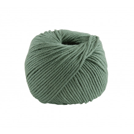 DMC Natura Medium Garn Unicolor 87 Staubgrün von DMC