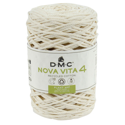 DMC Nova Vita 4 Garn Unicolor 01 von DMC
