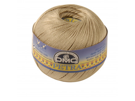 DMC Petra Nr. 5 Häkelgarn Unicolor 53782 Weizen von DMC