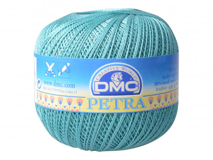 DMC Petra Nr. 5 Häkelgarn Unicolor 53849 Seegrün von DMC