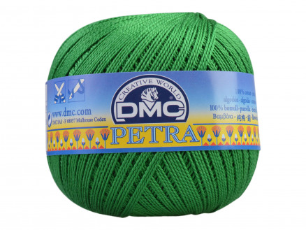 DMC Petra Nr. 5 Häkelgarn Unicolor 5700 Dunkelgrün von DMC