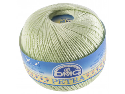 DMC Petra Nr. 5 Häkelgarn Unicolor 5772 Pistazie von DMC