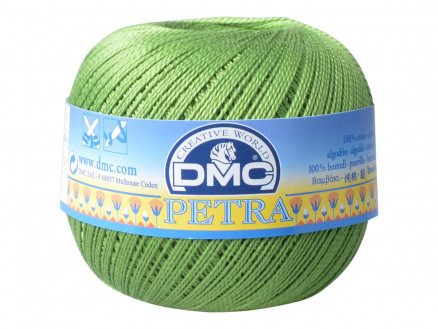 DMC Petra Nr. 5 Häkelgarn Unicolor 5905 Grasgrün von DMC