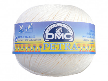 DMC Petra Nr. 5 Häkelgarn Unicolor 54459 Sand von DMC