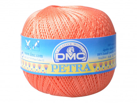 DMC Petra Nr. 5 Häkelgarn Unicolor 5608 Koralle DMC Petra Nr. 5 Häkelgarn Unicolor 5608 Koralle von DMC
