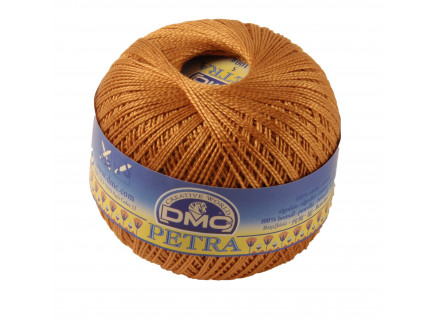 DMC Petra Nr. 5 Häkelgarn Unicolor 5922 Rust von DMC