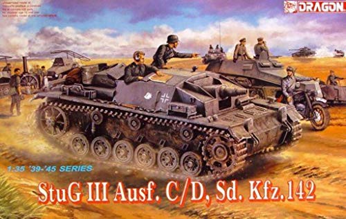 StuG III Ausf. C/D Sd. Kfz.142 - Bausatz 1:35 von ドラゴン