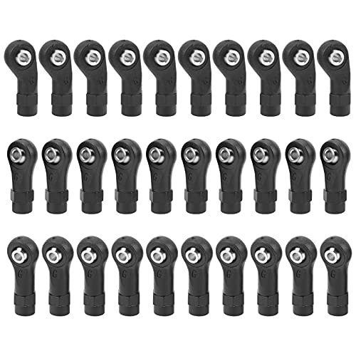 30pcs Link Linkage Rod End Breite Kugeln Gelenk für Traxxas ‑4 1/10 RC -Auto von DMLENGOIN