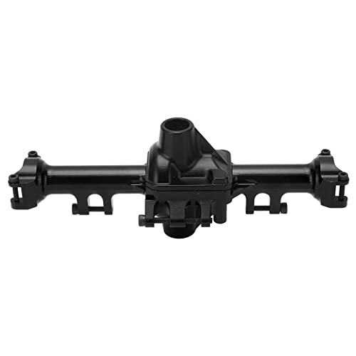 Aluminiumlegierung Upgrade RC Achsgehäuse Fall Verbesserung der Leistungsstabilität 1/10 RC -Auto (Black) von DMLENGOIN