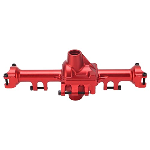 Aluminiumlegierung Upgrade RC Achsgehäuse Fall Verbesserung der Leistungsstabilität 1/10 RC -Auto (Red) von DMLENGOIN