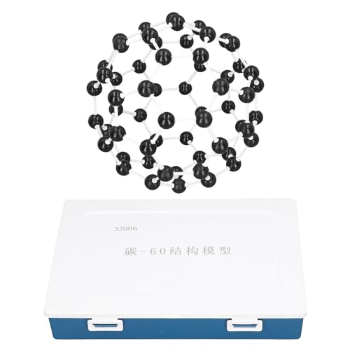 C60 Molekülstrukturmodell, Chemie-Demonstrationsset, Universalgröße mit Aufbewahrungsbox C60 Molekülstrukturmodell, Chemie-Demonstrationsset, Universalgröße mit Aufbewahrungsbox von DMLENGOIN