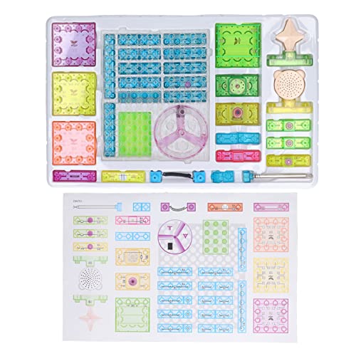 Circuit Building Kit Builder Block Elektrizität Spielzeugset Kinder Kinder Radiofunktion Happy Building Smart Learning von DMLENGOIN