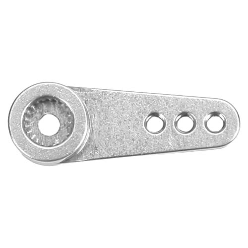DMLENGOIN 21t Servoarm Kleiner tragbarer CNC -Bearbeitung Aluminiumlegierung Servo Hornarmlenkung für RC -Auto MD922 MD933 Servos (Silver) von DMLENGOIN